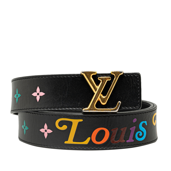 Pre-Loved Louis Vuitton Monogram New Wave Belt - Picture 1 of 9